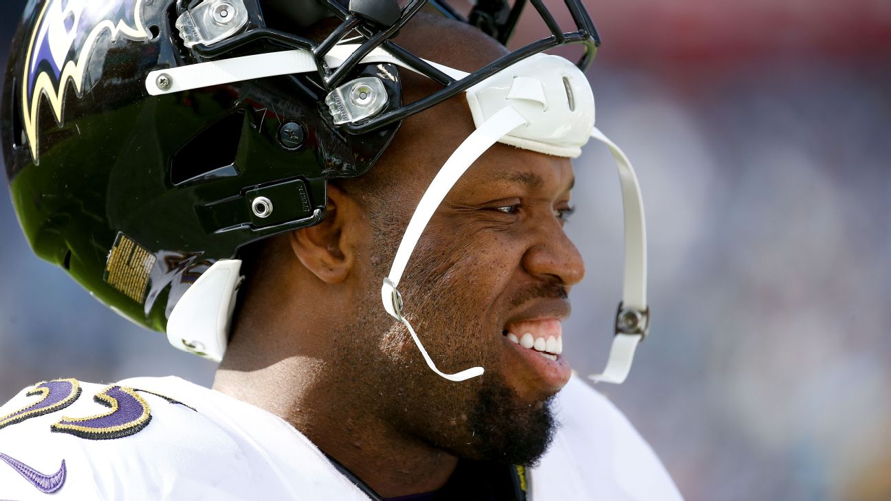 Terrell Suggs Returns With Bane Mask