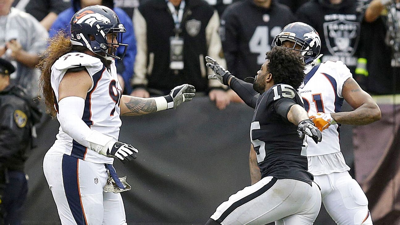 Raiders' Michael Crabtree reportedly not expected to play Sunday vs.  Broncos 