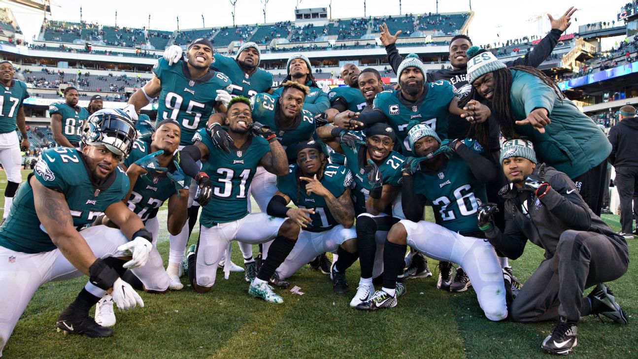 philadelphia eagles celebrating