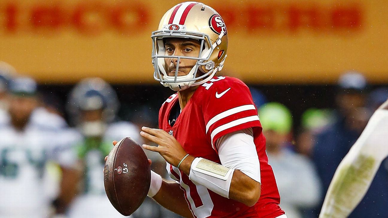 Jimmy Garoppolo has 8.5 million sources of motivation for 49ers - ESPN -  San Francisco 49ers Blog- ESPN