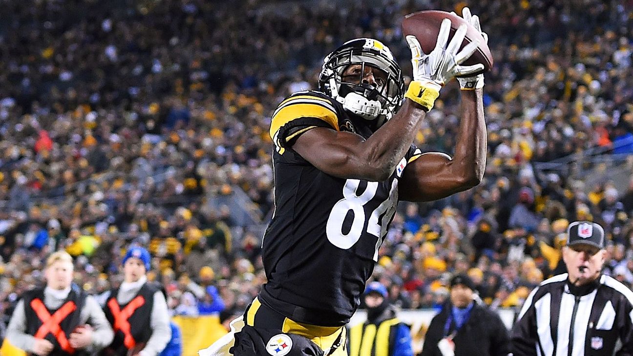 First Call: ESPN projections for Steelers WRs; Antonio Brown