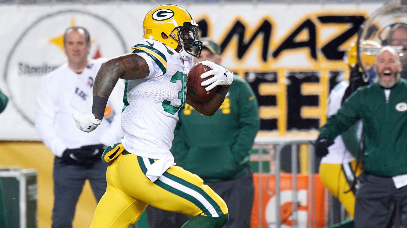 Packers offense, playoff hopes in two little-known rookie backs' hands (for  now)