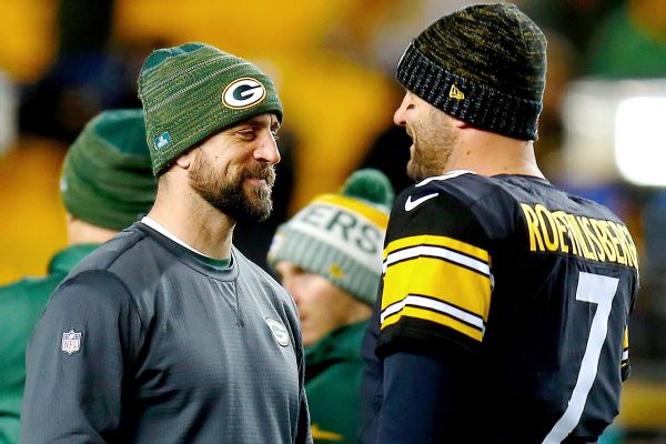 Rodgers: 'Strange' he hasn't faced Big Ben more