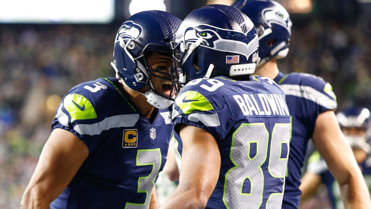 Baldwin and Wilson Do It Again for Seahawks 