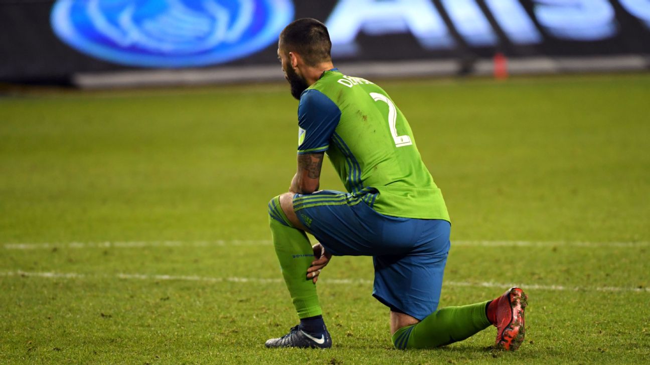 Clint Dempsey back with a bang as USA forward scores for Seattle Sounders  on return from World Cup in Brazil