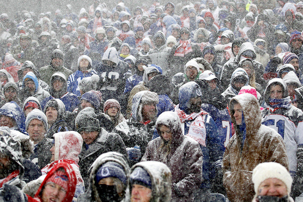 New Era Bills Snowy Knit Hat