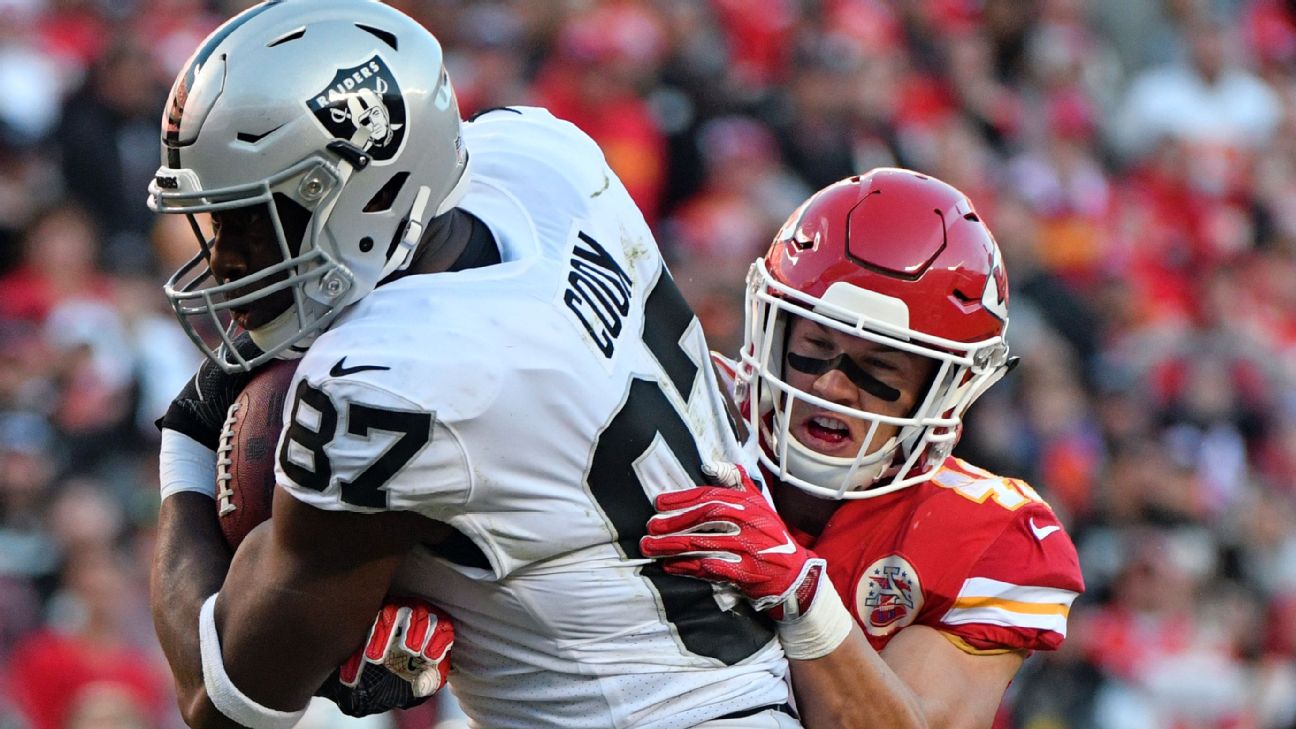 Jared Cook: Owners could've added 'social injustice month' - ABC7 San ...