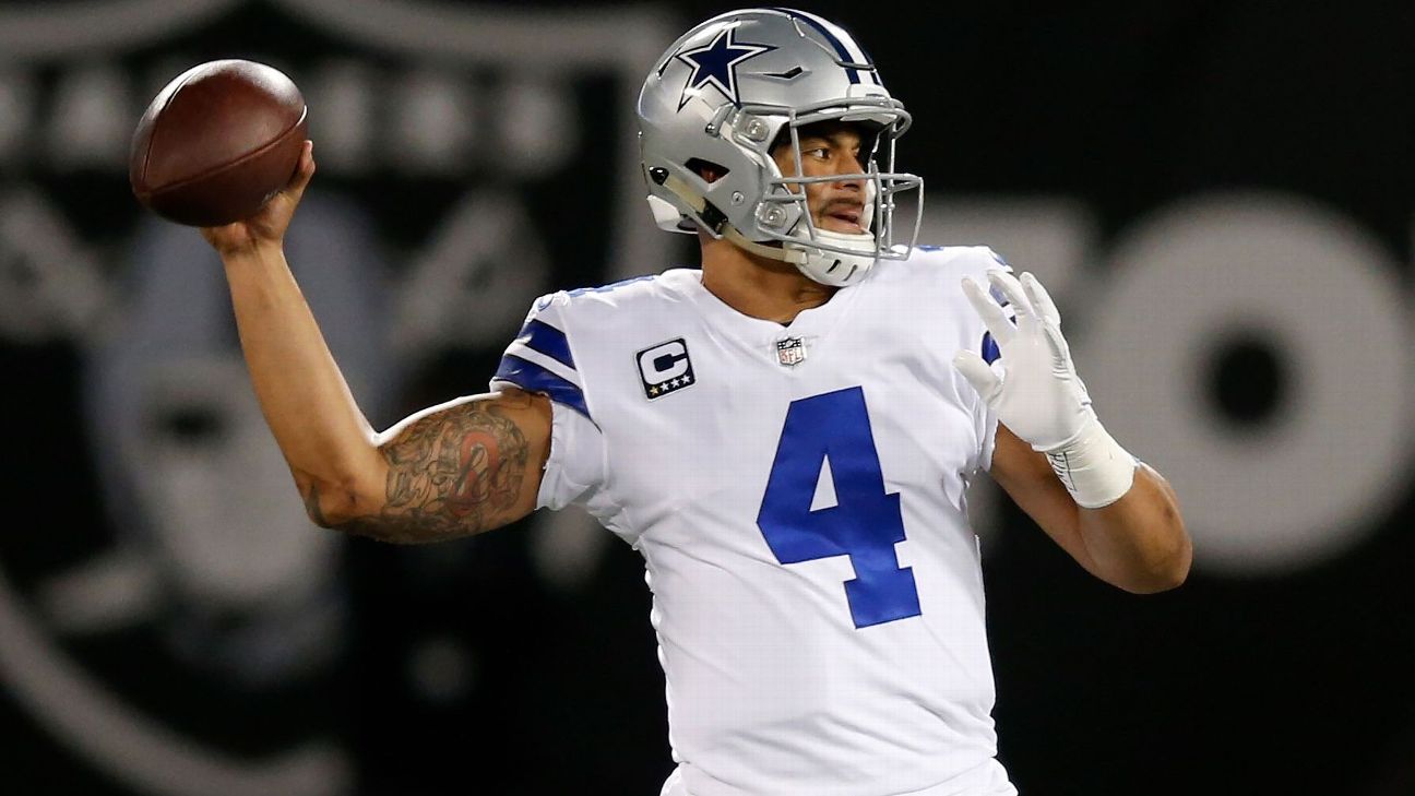 Prescott embraces Brady duel in another Cowboys-Bucs opener