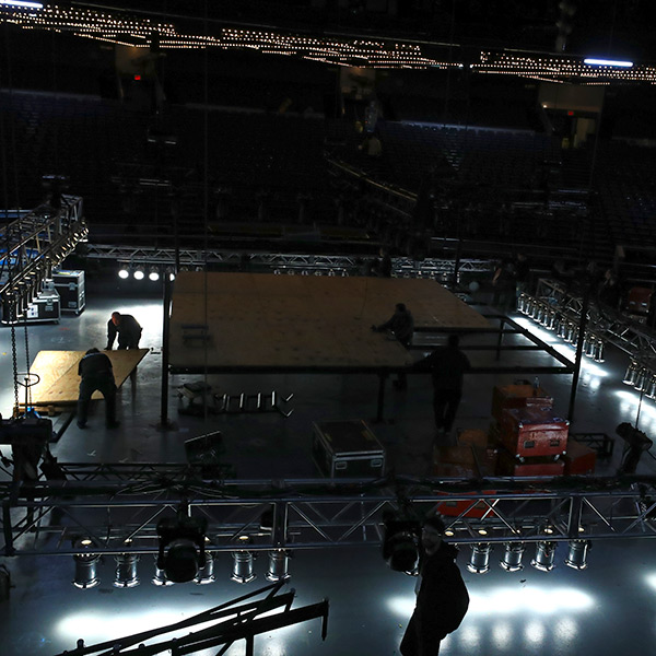 Inside View of Madison Square Garden