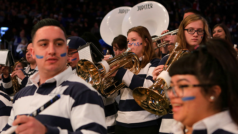 Inside View of Madison Square Garden