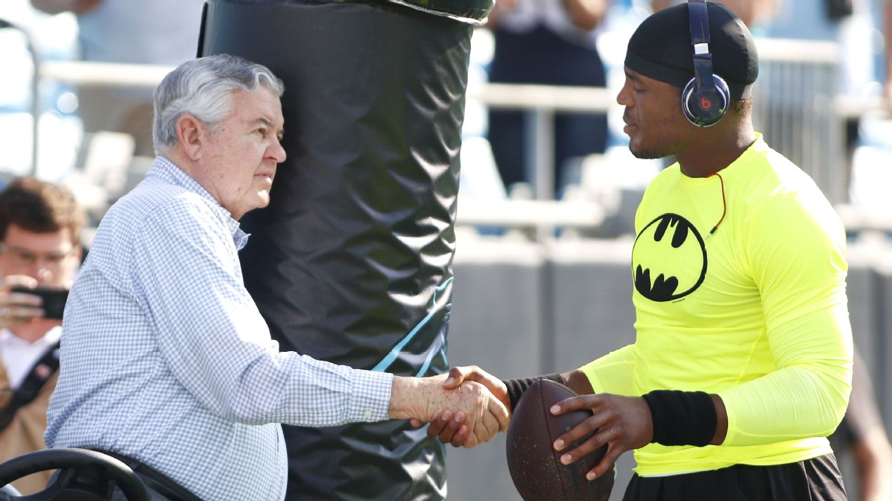 Panthers QB Cam Newton gets first tattoo something reportedly forbidden by  Jerry Richardson  Sporting News Canada