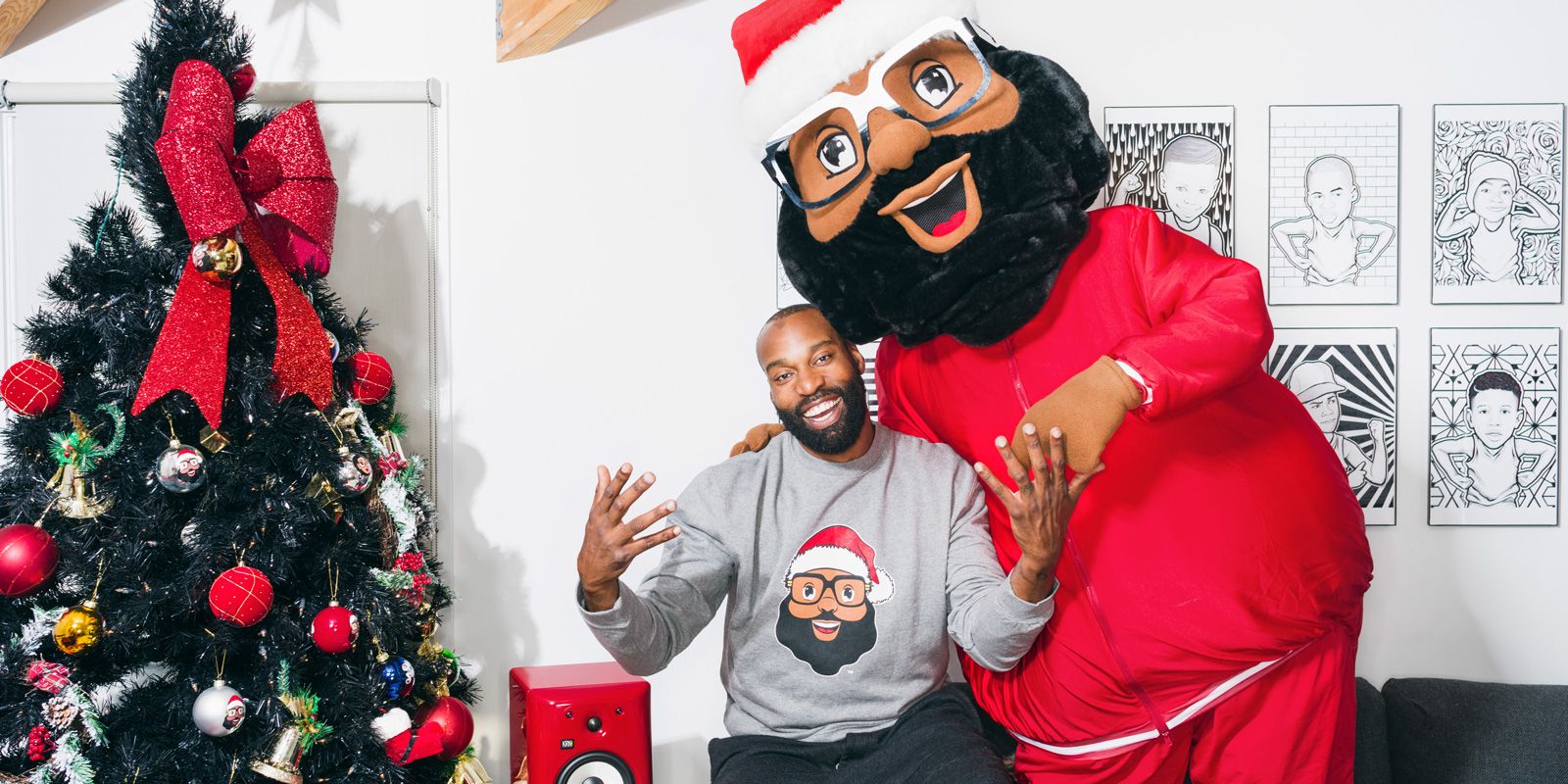 Baron Davis designs ugly NBA sweaters for the Warriors, Knicks, Celtics and  more Christmas Day teams