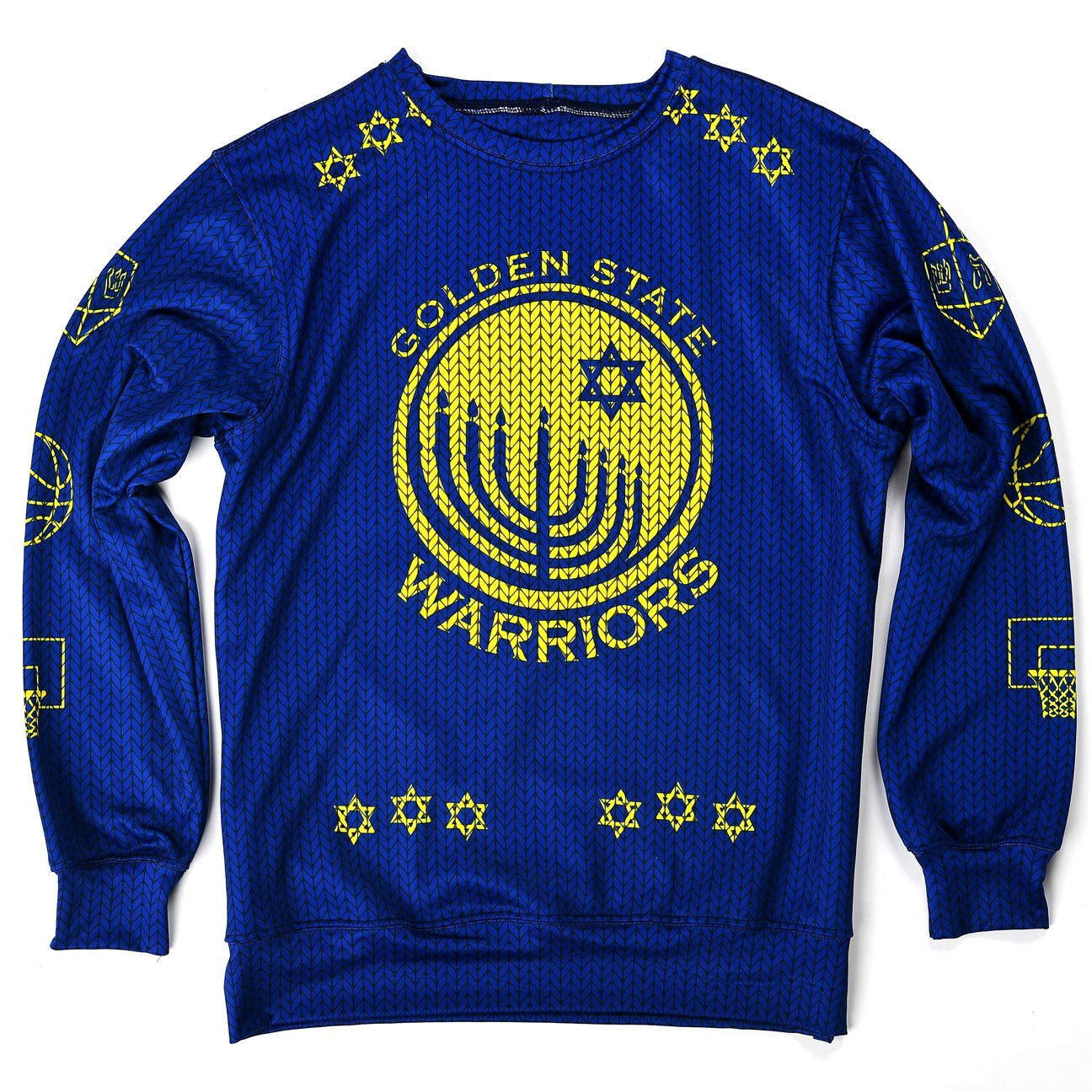 Warriors ugly sweater