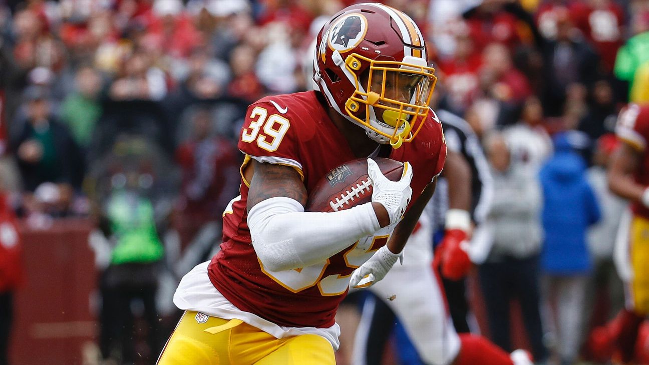 Redskins could bring back RB Kapri Bibbs, but they don't need to