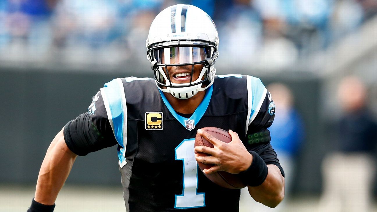 Statistically, Panthers' Cam Newton already ahead of his 2015 MVP