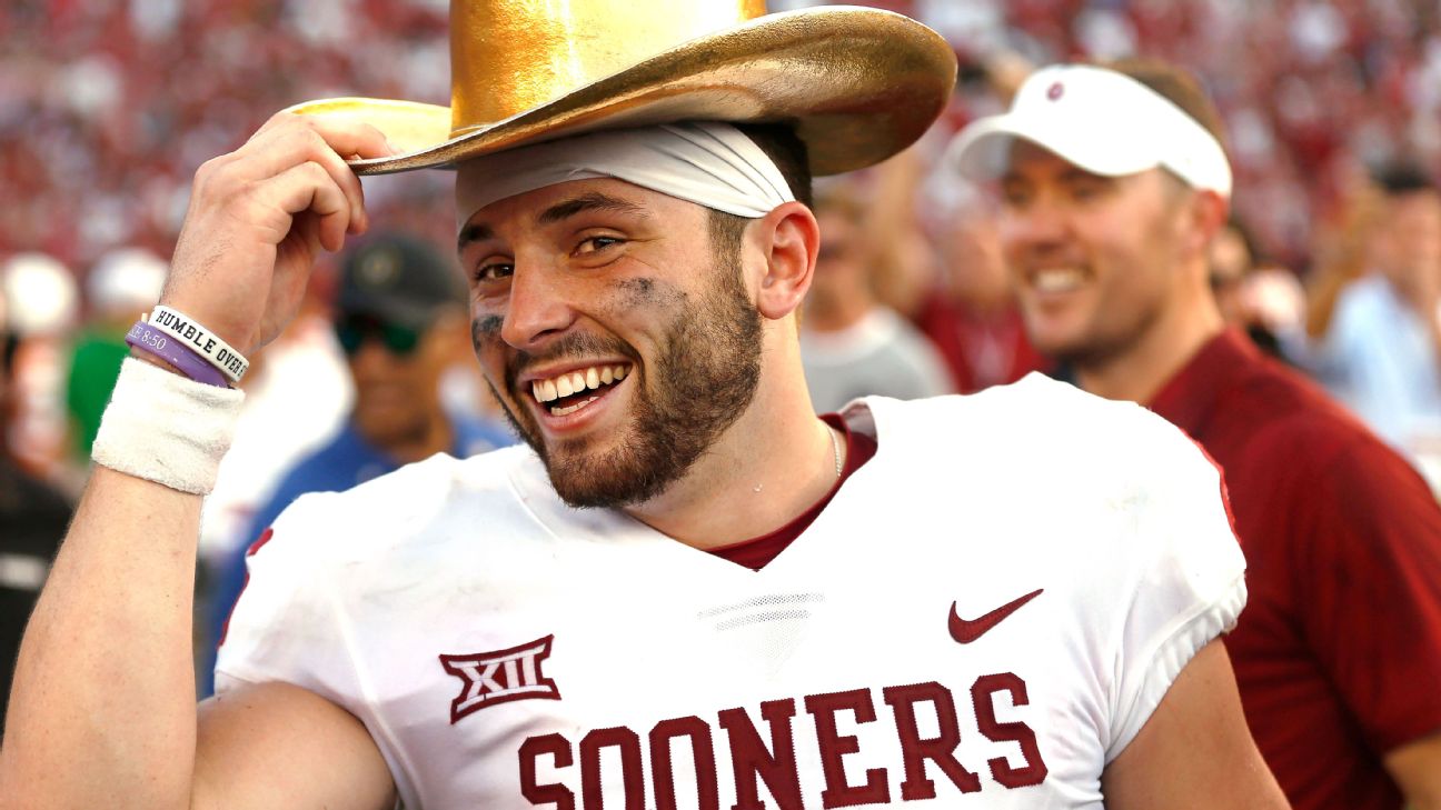 Baker Mayfield jersey sales lagging behind Tebow's