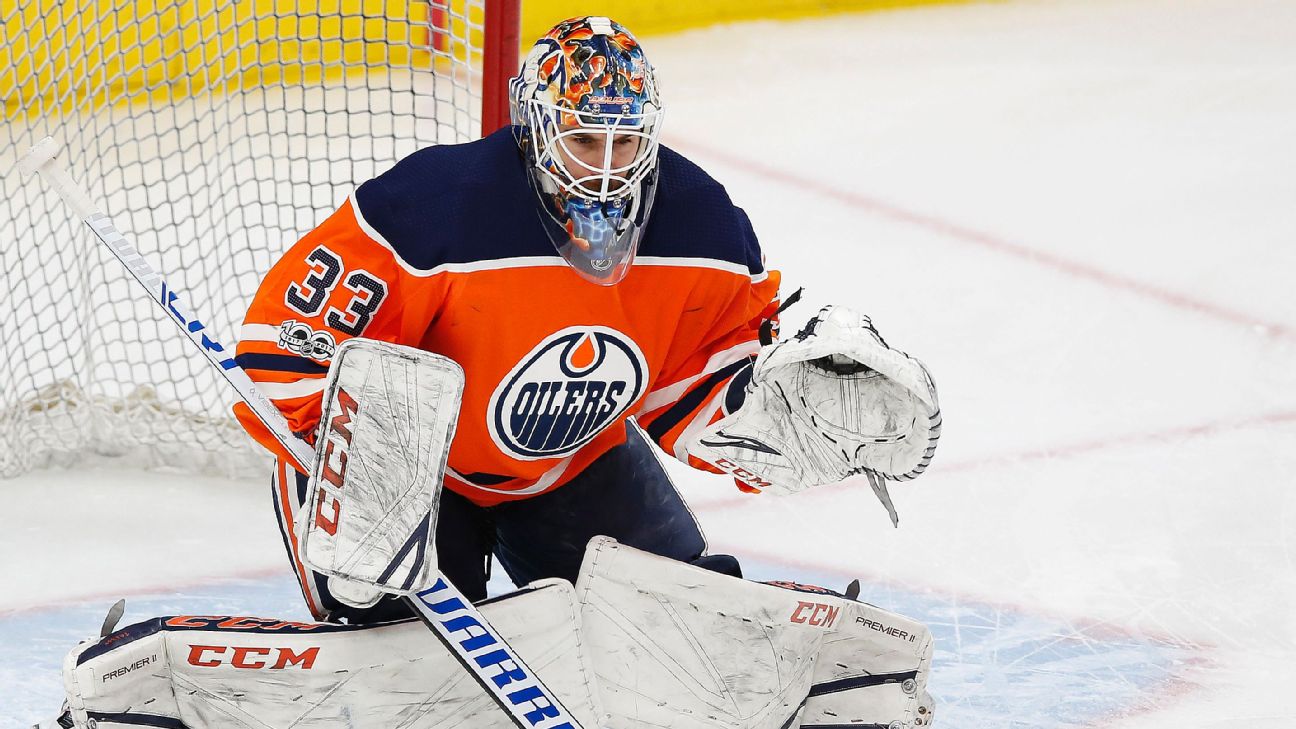 Oilers trade Cam Talbot to Flyers for Anthony Stolarz