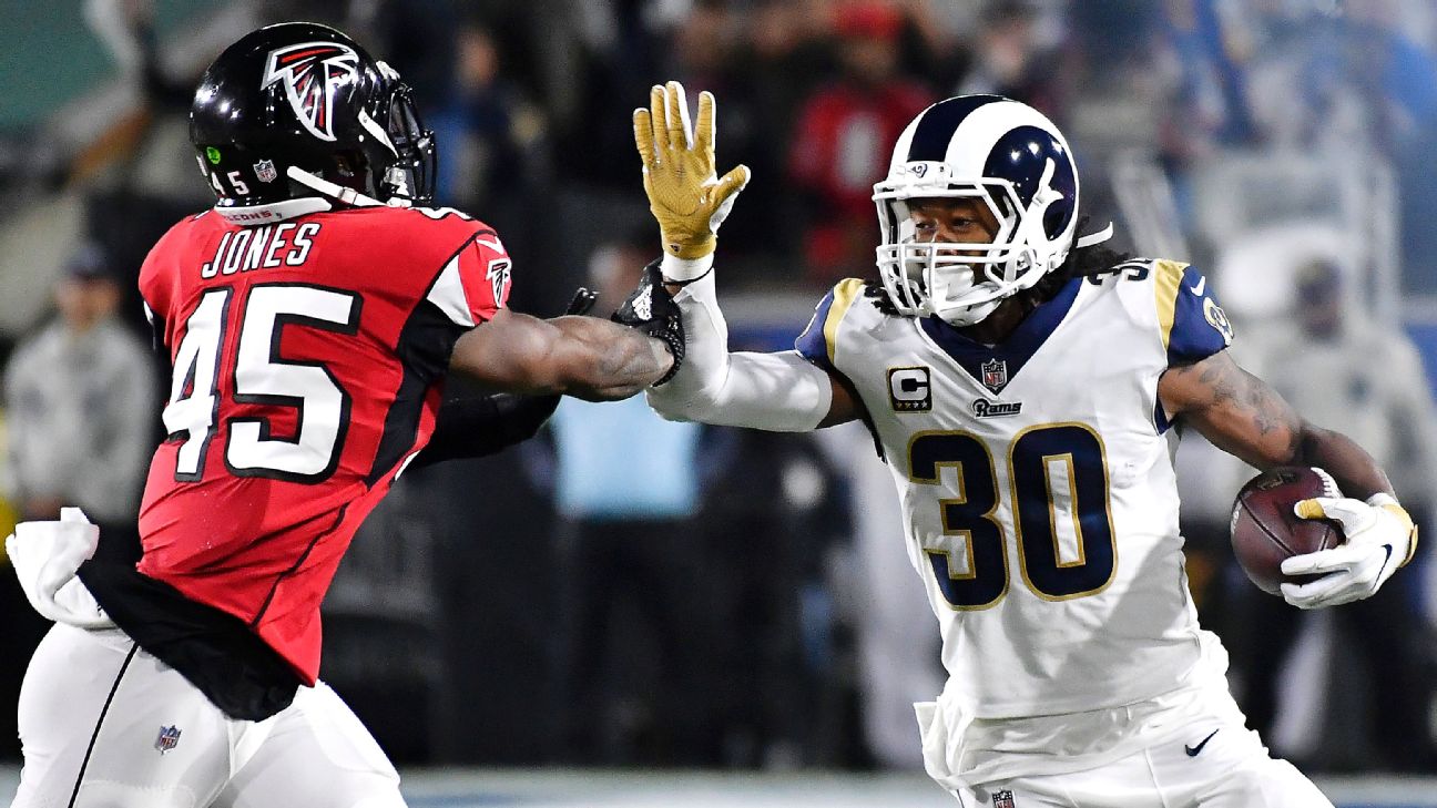 Atlanta Falcons 26-13 Los Angeles Rams: NFC wild card playoffs