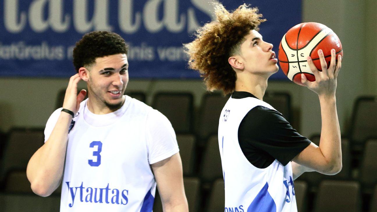 LiAngelo and LaMelo Take Lithuania - The Ringer