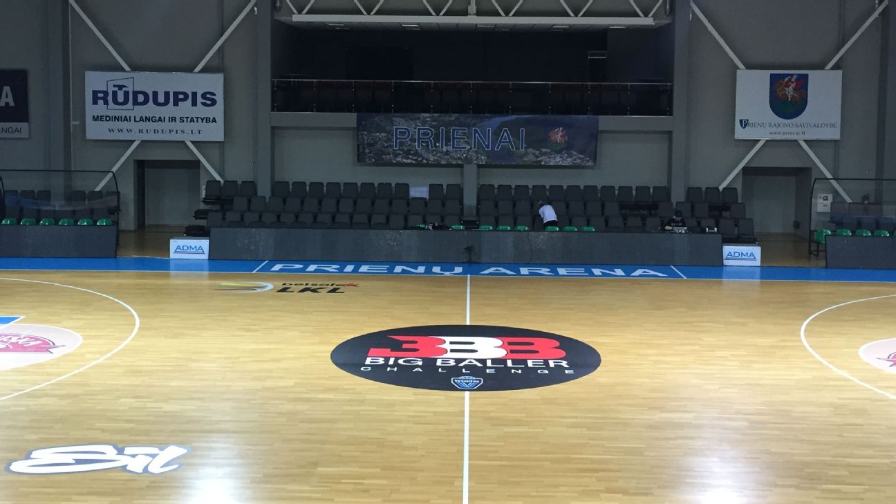 Following LiAngelo, LaMelo and LaVar Ball as they travel to Lithuania - ESPN