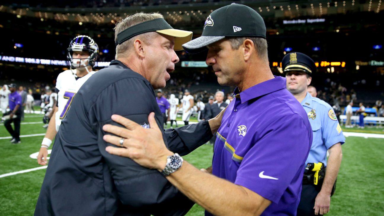 Ranking Ravens Coach Harbaugh Among September NFL Winners