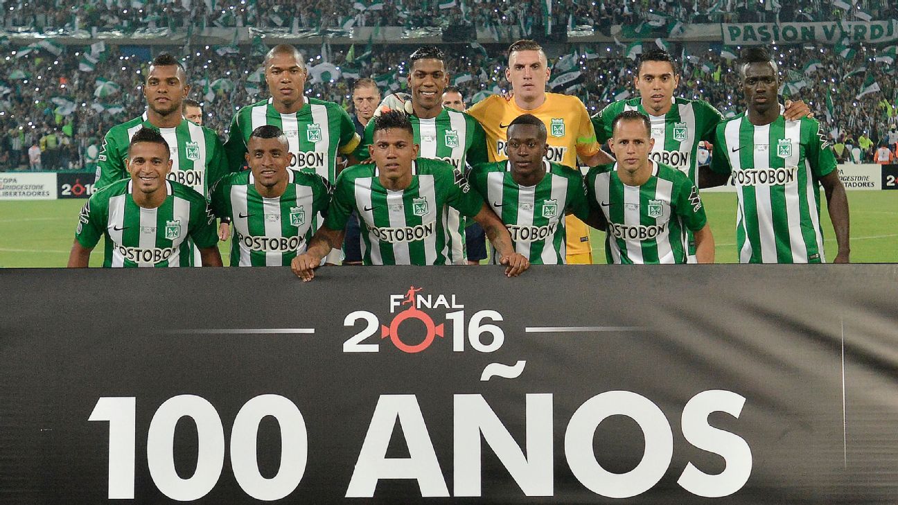 Campeão da Libertadores, Atlético Nacional empata com o Cerro e