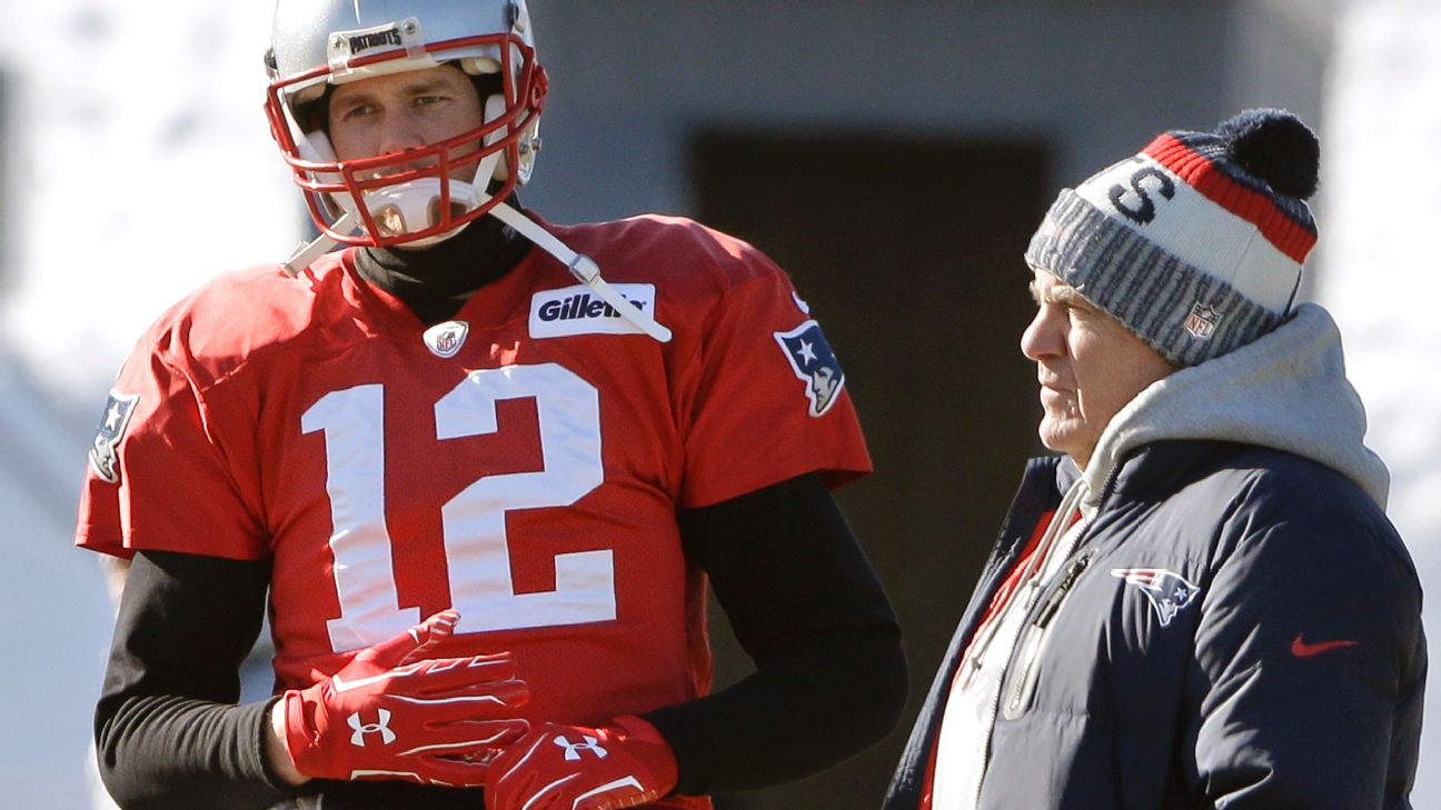 PATRIOTS: Knee's fine, but quarterback Tom Brady leans on his crutch