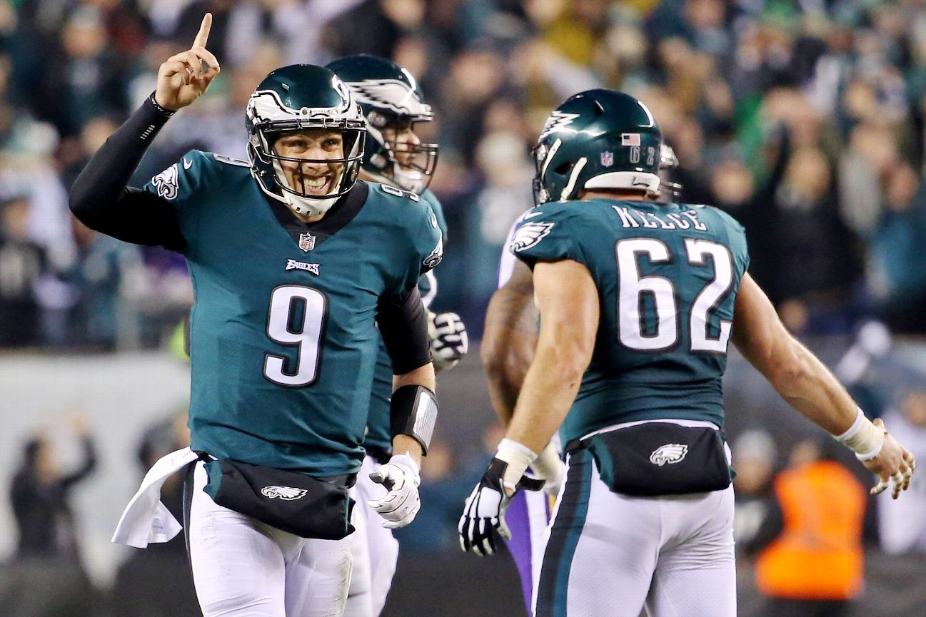 Eagles 38, Vikings 7 - the Eagles' Super Bowl berth-clinching win as it  happened