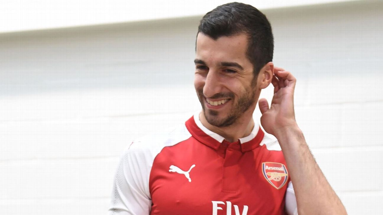 Number Henrikh Mkhitaryan will wear in the Europa League after