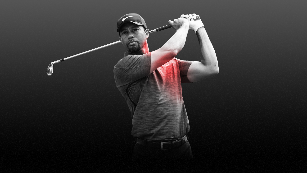 Tiger Woods career injuries 23 years painful journey ESPN golf