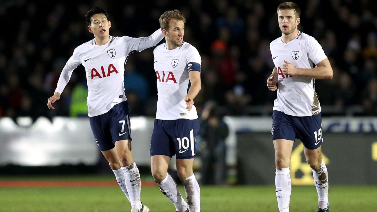 Tottenham Hotspur 3-1 Brighton: Harry Kane scores twice as Spurs ease into  FA Cup fifth round - Eurosport