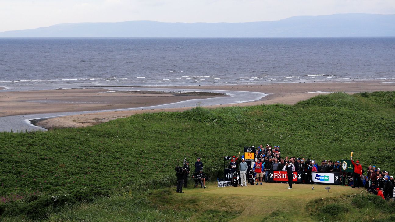 The Open slims spots for past champs to age 55