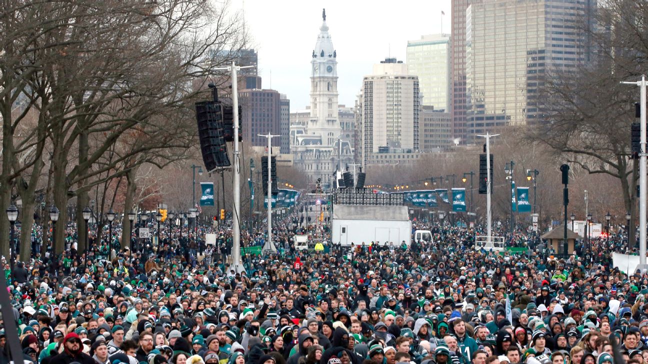 Philadelphia Eagles ready to celebrate first Super Bowl title with parade -  ESPN