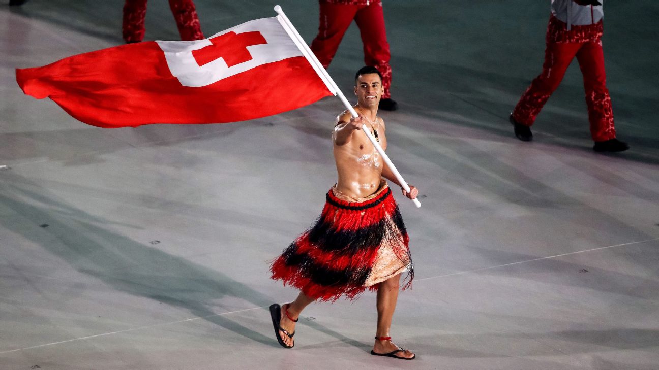 Tonga Olympian Pita Taufatofua helping homeland after volcano, tsunami