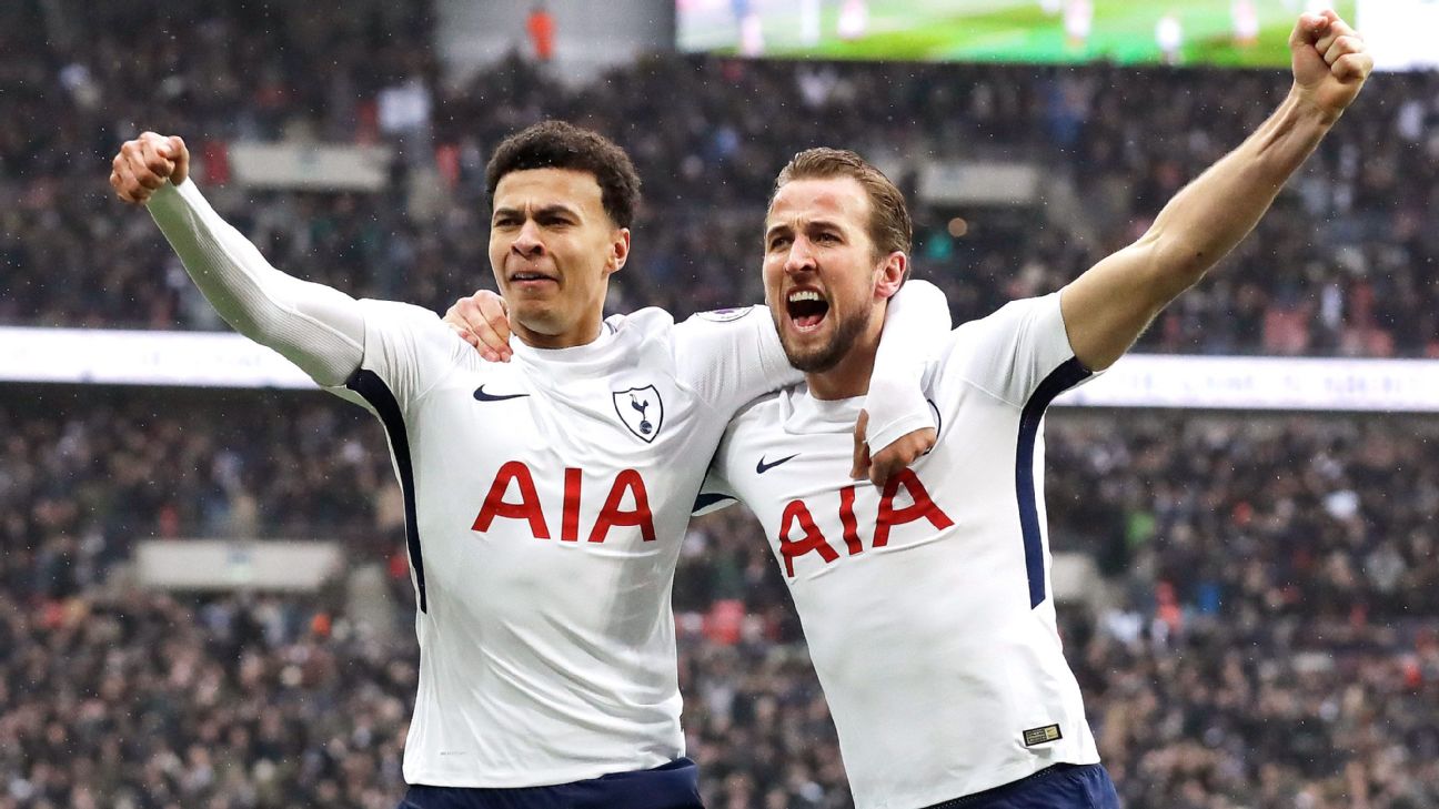 Tottenham's Harry Kane and Dele Alli worth over £300m - study suggests -  ESPN