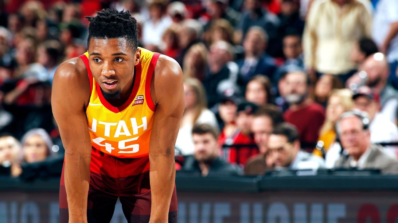 NBA Star Donovan Mitchell Hits L.A. Hot Spot With Girlfriend After Cavs Game