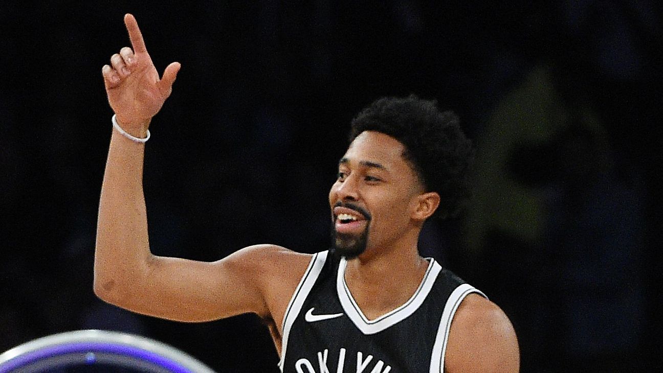 Spencer Dinwiddie, $34M deal signed, aims to lift Nets into contention ...