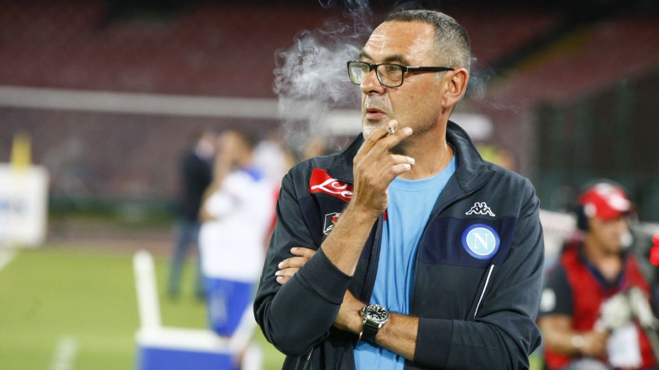 Napoli boss Maurizio Sarri to get own smoking room at RB Leipzig