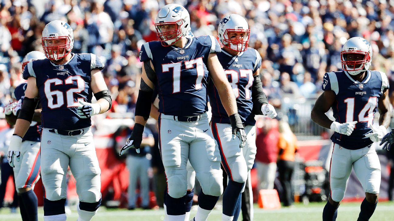 Former 49ers tackle Trent Brown is rolling as the Patriots prepare