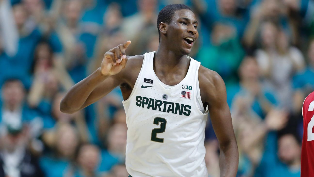 Michigan State's Jaren Jackson going No. 3 in ESPN mock draft