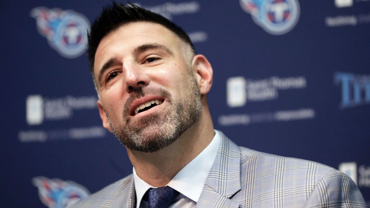 Mike Vrabel was always Titans GM Jon Robinson's first choice as coach -  ESPN - Tennessee Titans Blog- ESPN