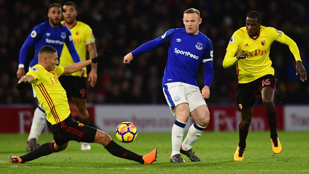 Rooney, Williams wasteful as Allardyce sets up Everton for failure at Watford
