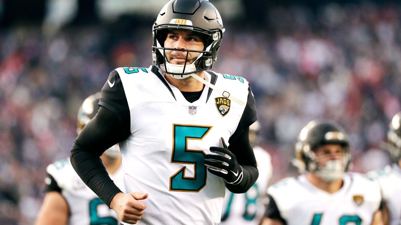 Blake Bortles by far the biggest question mark moving forward for the Jacksonville  Jaguars