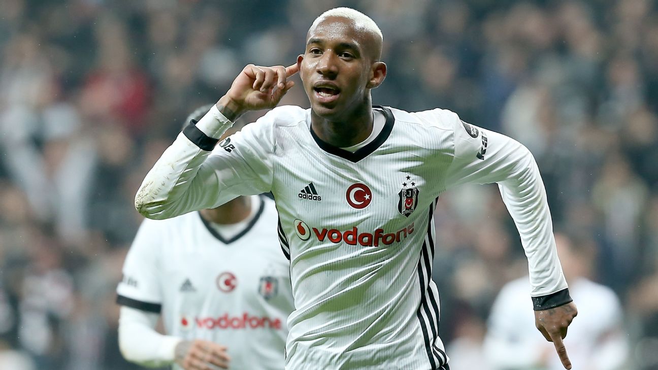 Brasileiro Talisca decide novamente, e Besiktas vence pelo