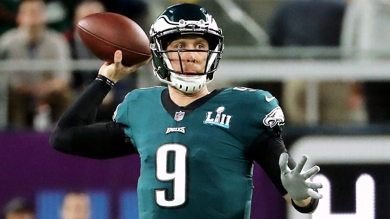 Super Bowl MVP Nick Foles could be trade target for the Buffalo BIlls