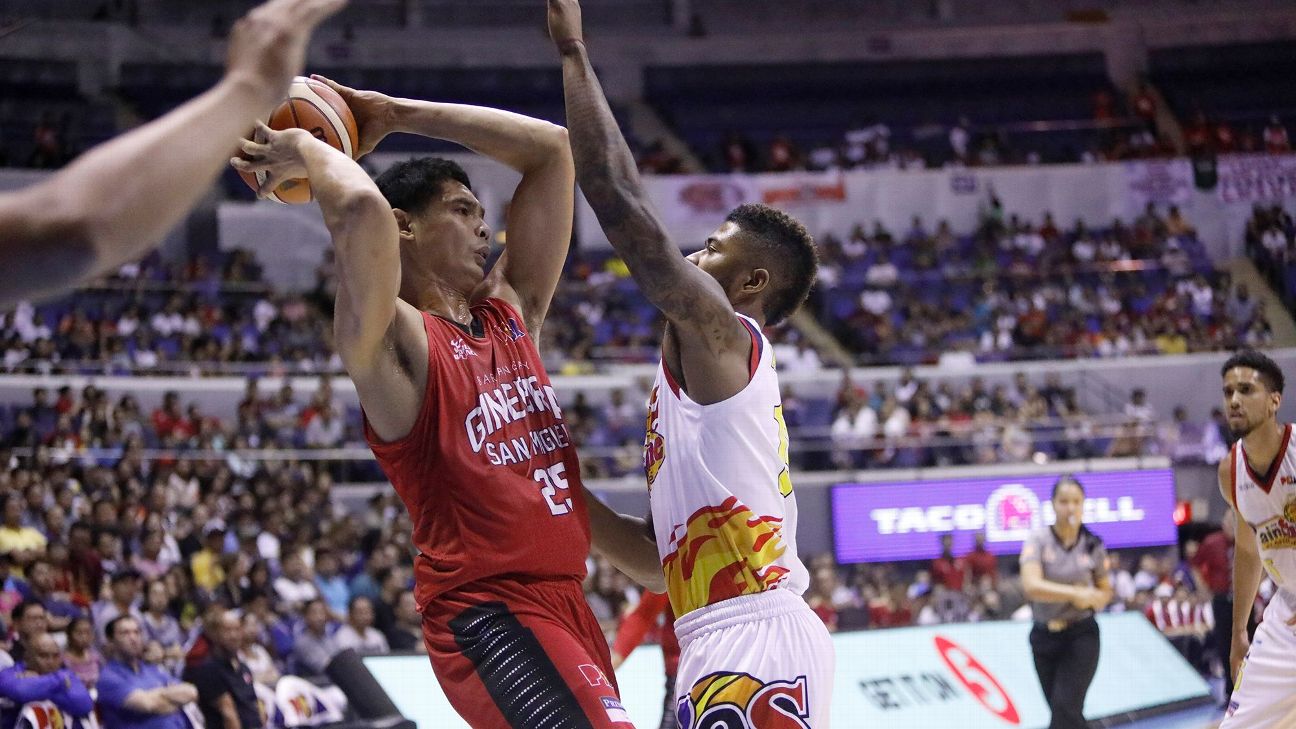 Ginebra survives all-Filipino TNT to clinch playoff berth