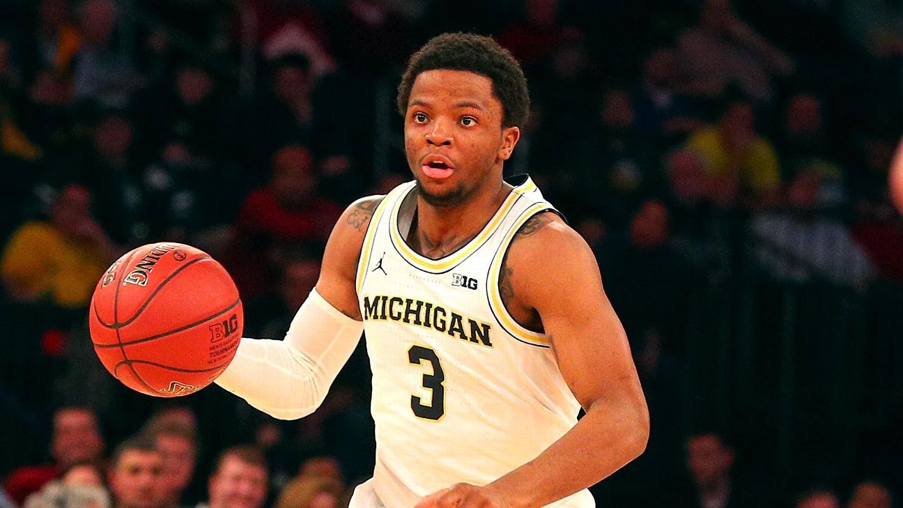 Michigan's Zavier Simpson waited over a week to tell police he was