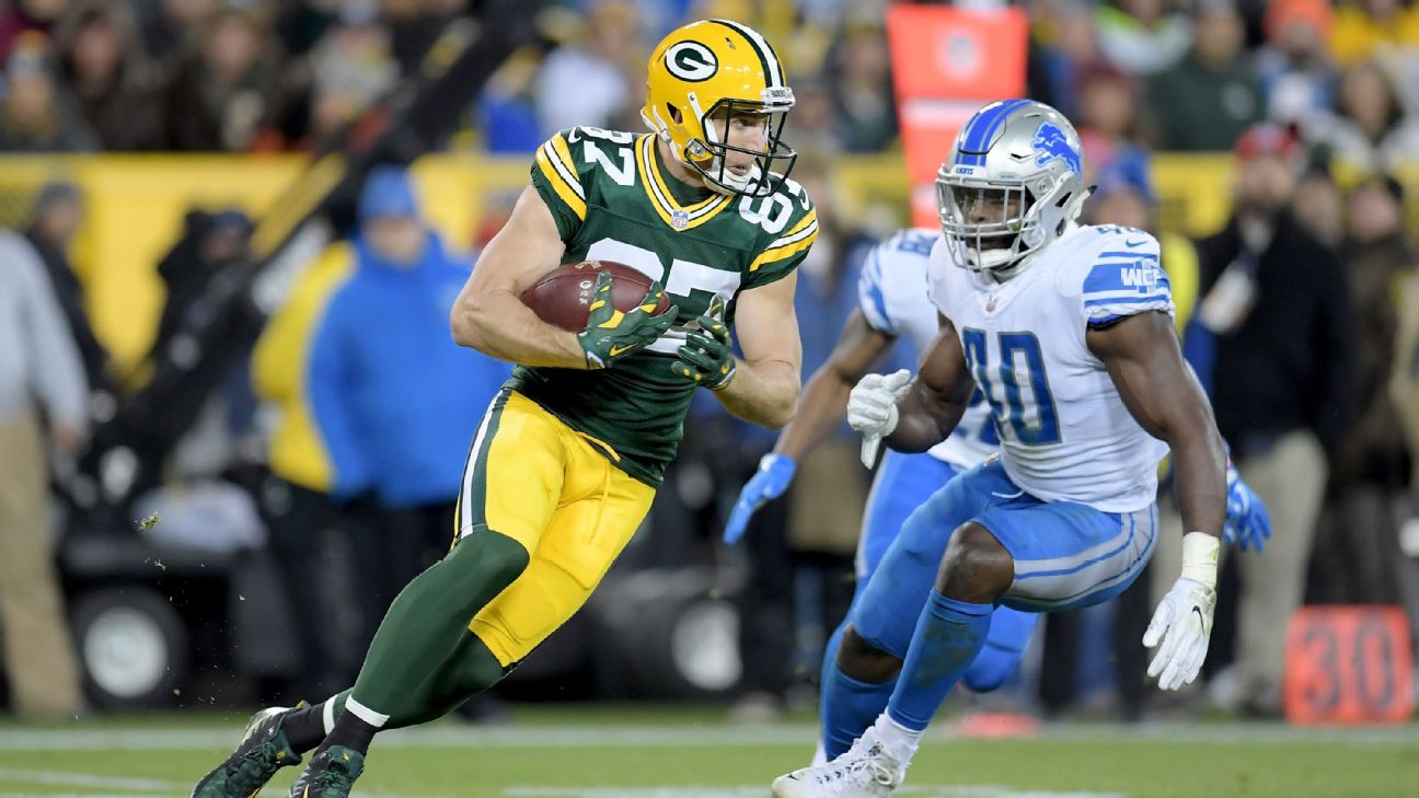 Davante Adams gets fantasy football boost with Jordy Nelson injury