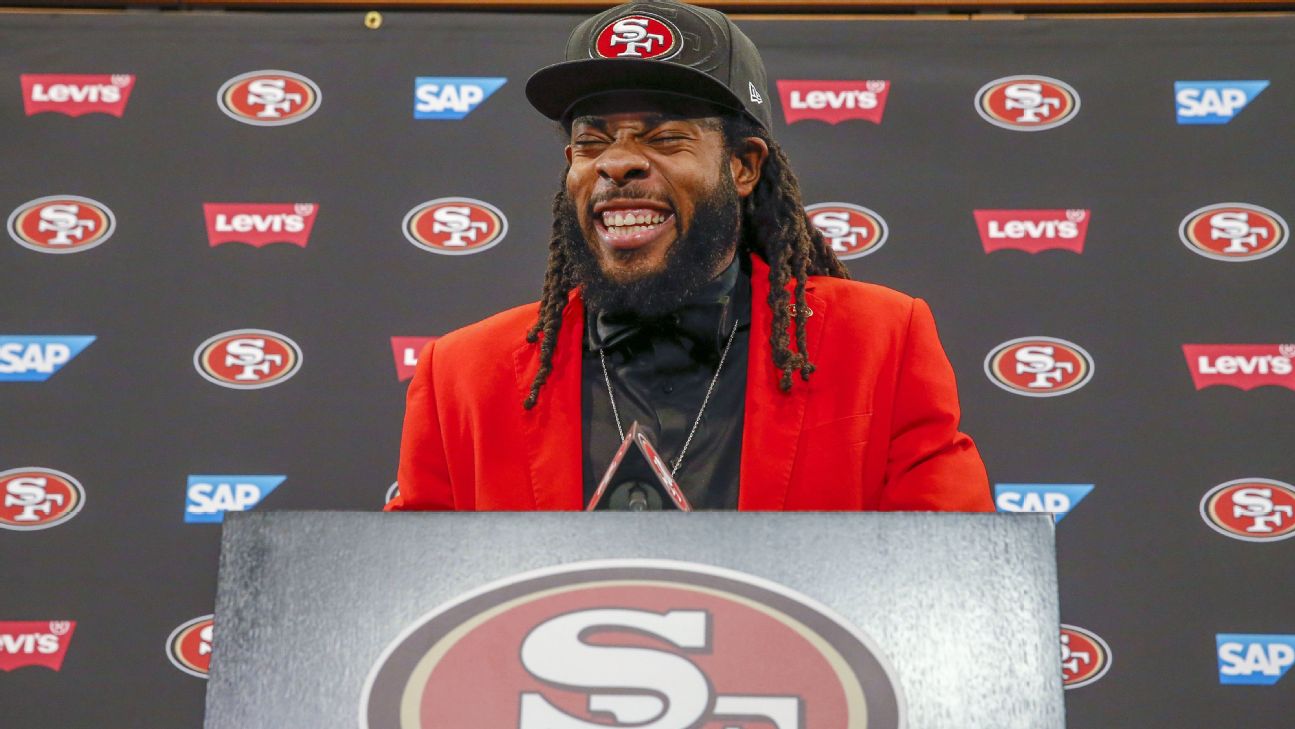 San Francisco 49ers' Richard Sherman earns $2 million in bonuses after  negotiating his own contract 