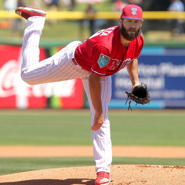 Jake Arrieta assigned to minors while getting in shape for debut - 6abc